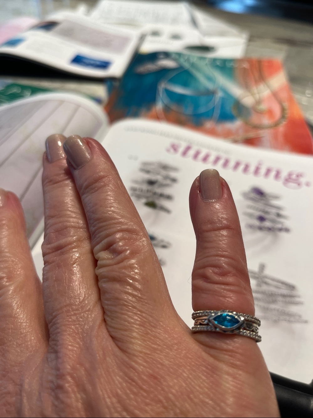 Silpada stack rings - Picture 6 of 9